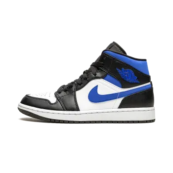 Jordan Air Jordan 1 Mid Racer Blue / Black / White Mens