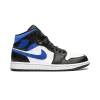 Jordan Air Jordan 1 Mid Racer Blue / Black / White Mens