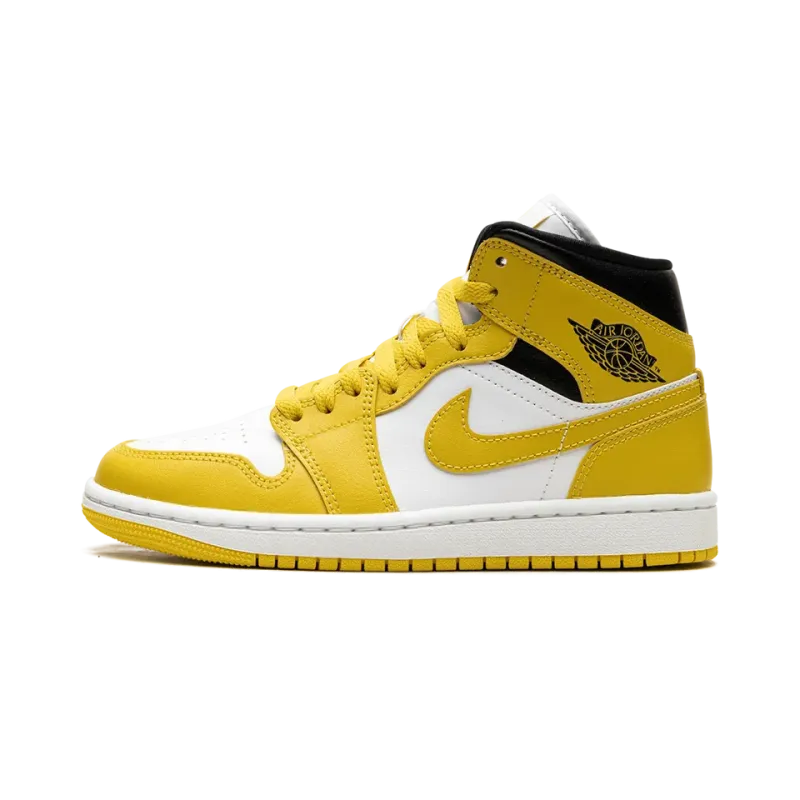 Jordan Air Jordan 1 Mid WMNS VIVID SULFUR Womens