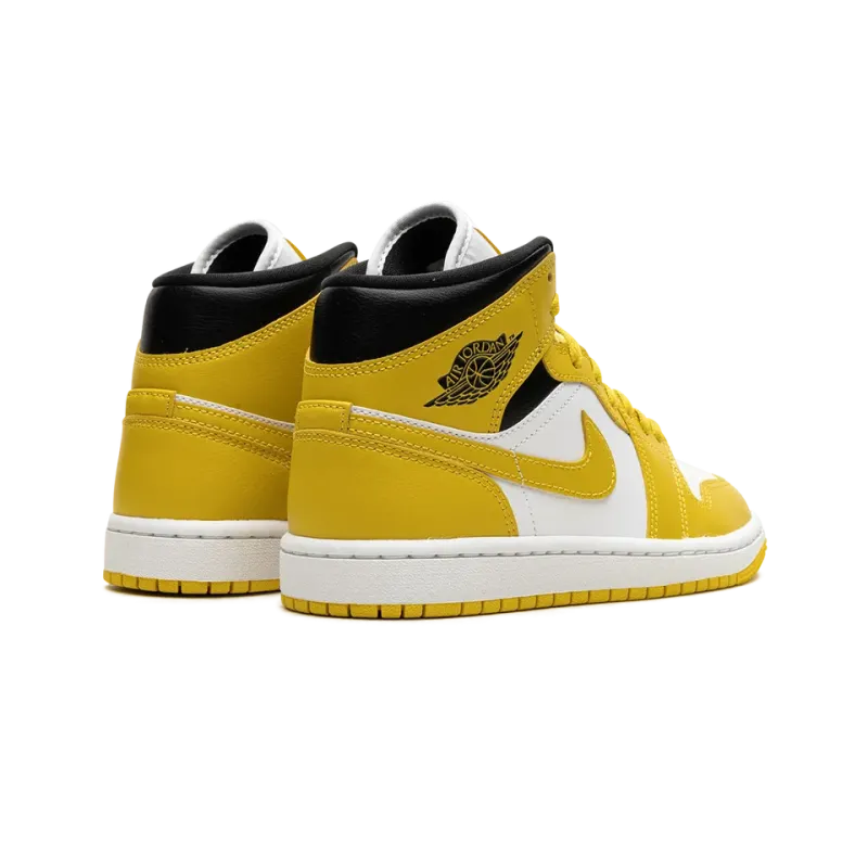 Jordan Air Jordan 1 Mid WMNS VIVID SULFUR Womens