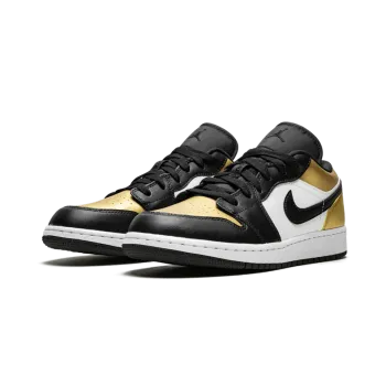 Jordan Air Jordan 1 Low GS Gold Toe Grade School