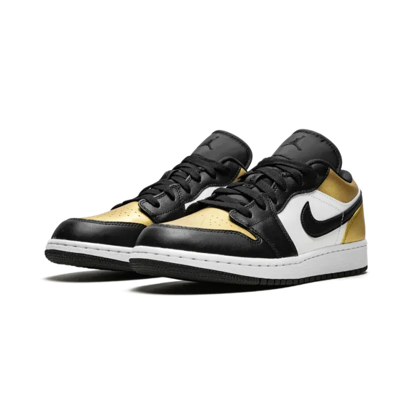 Jordan Air Jordan 1 Low GS Gold Toe Grade School