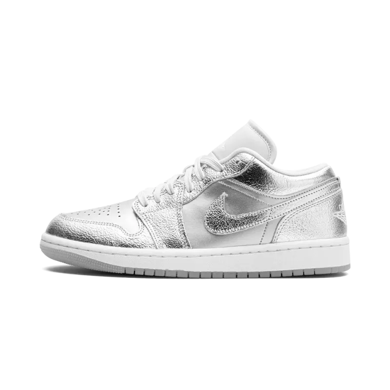 Jordan Air Jordan 1 Low SE WMNS Metallic Silver Womens