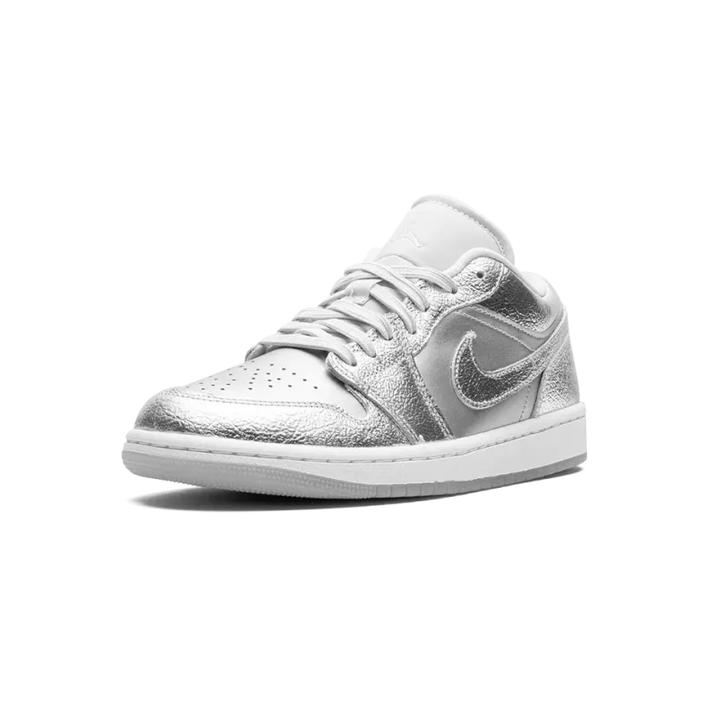 Jordan Air Jordan 1 Low SE WMNS Metallic Silver Womens