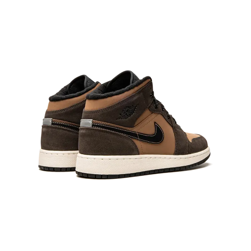 Jordan Air Jordan 1 Mid SE GS Earth Tone Grade School