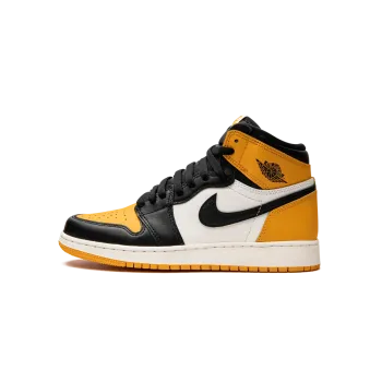 Jordan Air Jordan 1 GS Yellow Toe Grade School