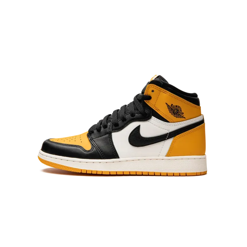 Jordan Air Jordan 1 GS Yellow Toe Grade School