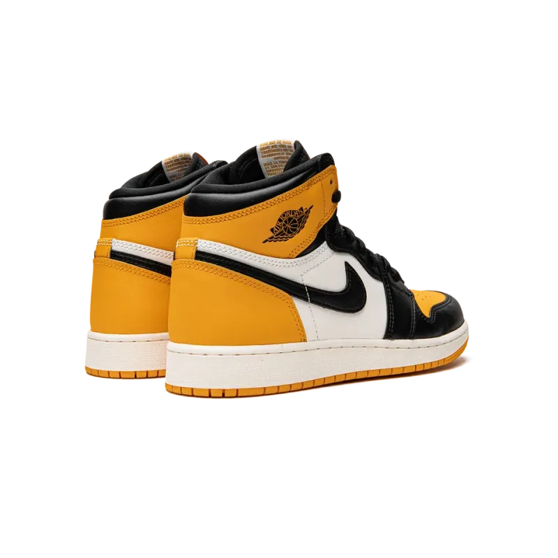 Jordan Air Jordan 1 GS Yellow Toe Grade School