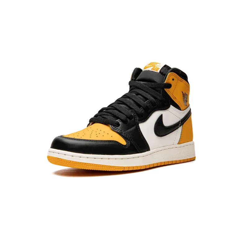 Jordan Air Jordan 1 GS Yellow Toe Grade School