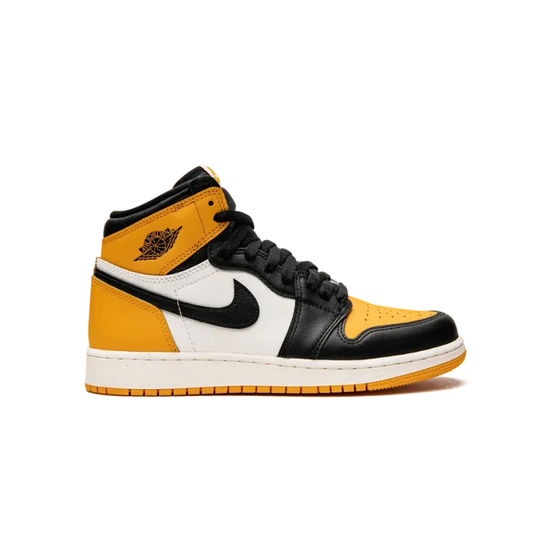 Jordan Air Jordan 1 GS Yellow Toe Grade School