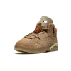 Jordan Air Jordan 6 Retro PS Travis Scott - British Khaki Pre School