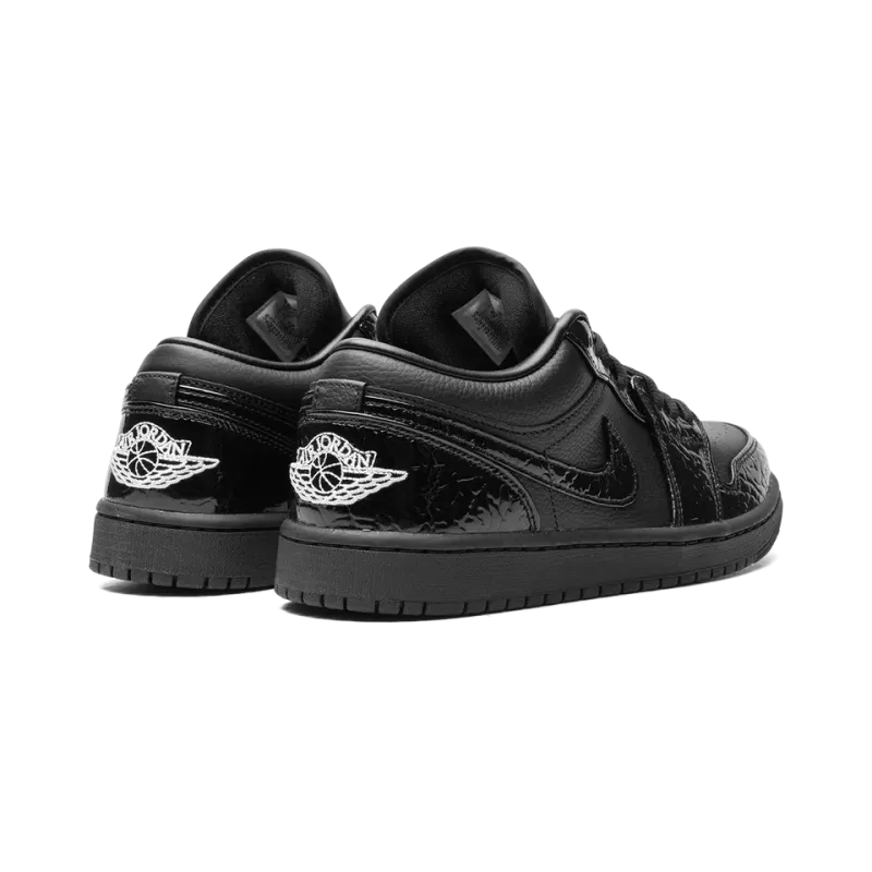 Jordan Air Jordan 1 WMNS Black Croc Womens