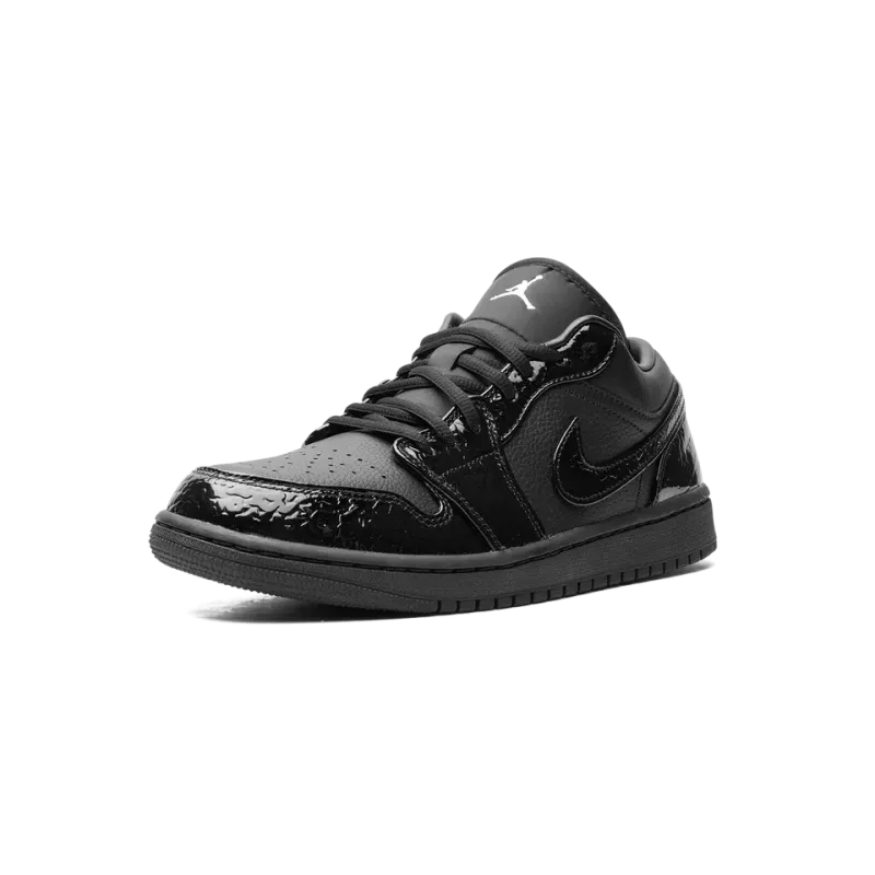 Jordan Air Jordan 1 WMNS Black Croc Womens
