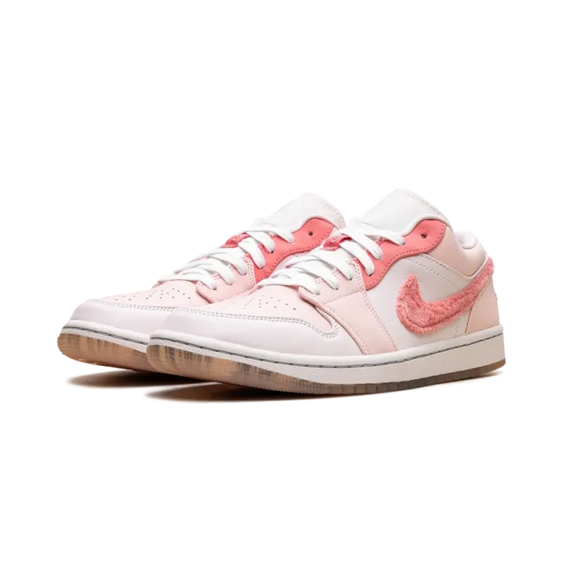 Jordan Jordan 1 Low SE WMNS Mighty Swooshers Pink Womens