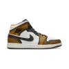 Jordan Air Jordan 1 Mid SE Orange Wear Away Mens