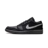 Jordan Jordan 1 Low Black White Dark Smoke Grey Mens