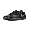 Jordan Jordan 1 Low Black White Dark Smoke Grey Mens