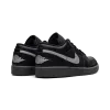 Jordan Jordan 1 Low Black White Dark Smoke Grey Mens