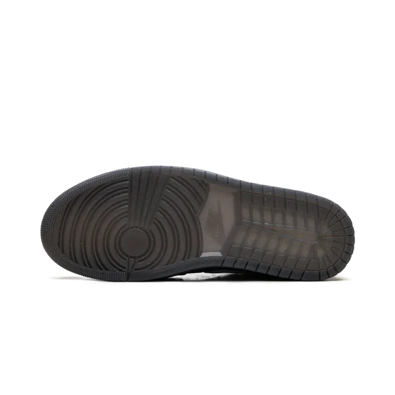 Jordan Jordan 1 Low Black White Dark Smoke Grey Mens