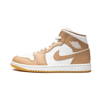 Jordan Air Jordan 1 Mid Tan / Gum Mens