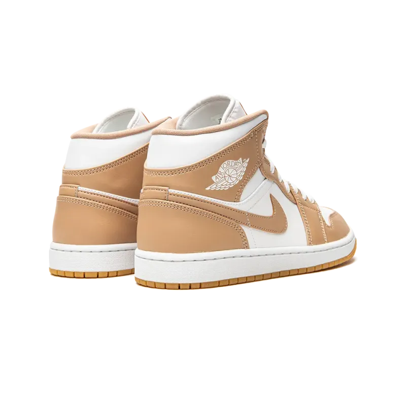 Jordan Air Jordan 1 Mid Tan / Gum Mens