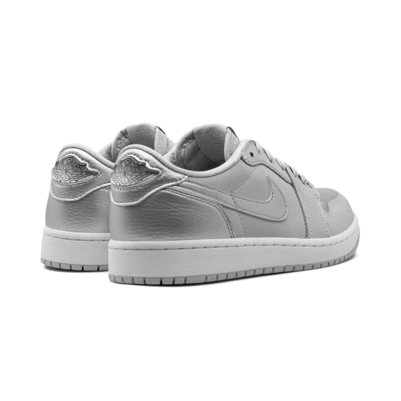 Jordan Air Jordan 1 Metallic Silver Mens