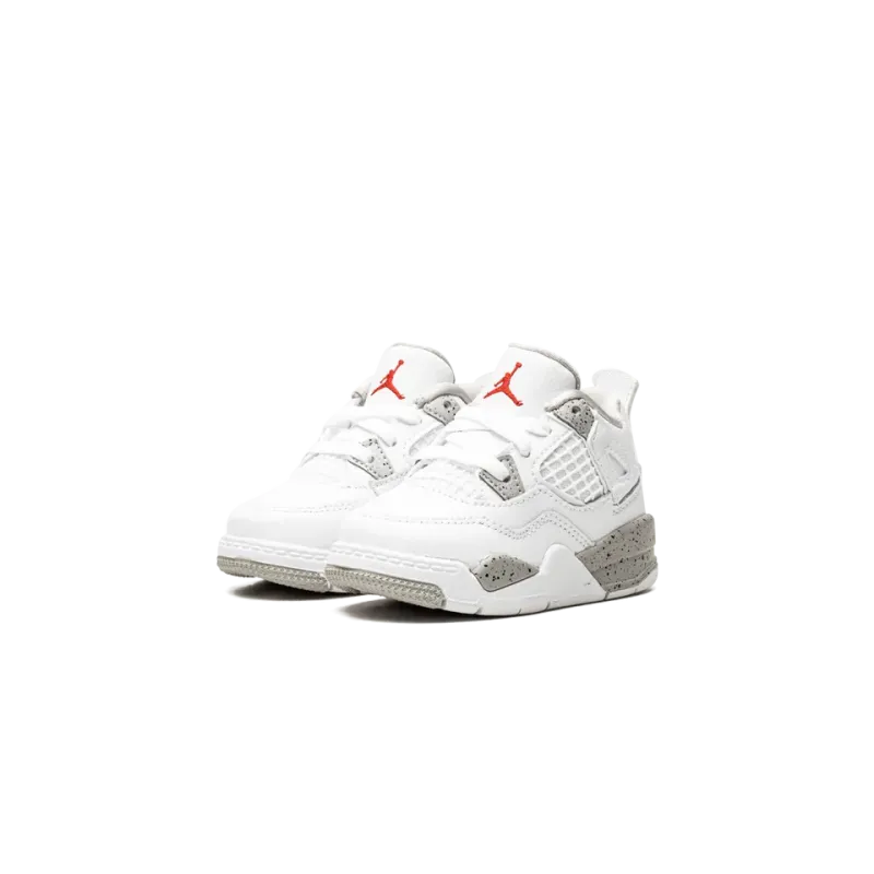 Jordan Air Jordan 4 Retro TD White Oreo Toddler
