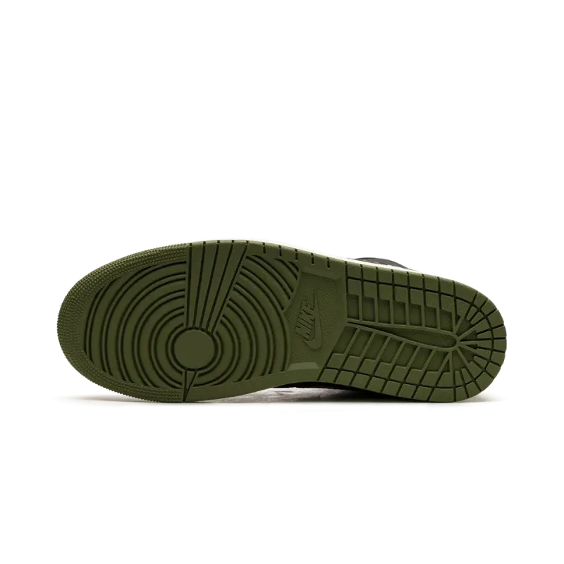 Jordan Air Jordan 1 Mid SE Craft Anthracite Light Olive Mens