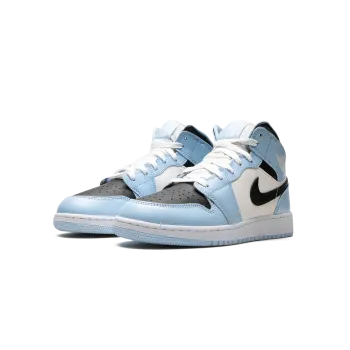 Jordan Air Jordan 1 Mid GS Ice Blue Grade School