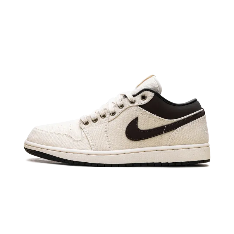 Jordan Air Jordan 1 Low Premium Pale Ivory Baroque Brown Mens