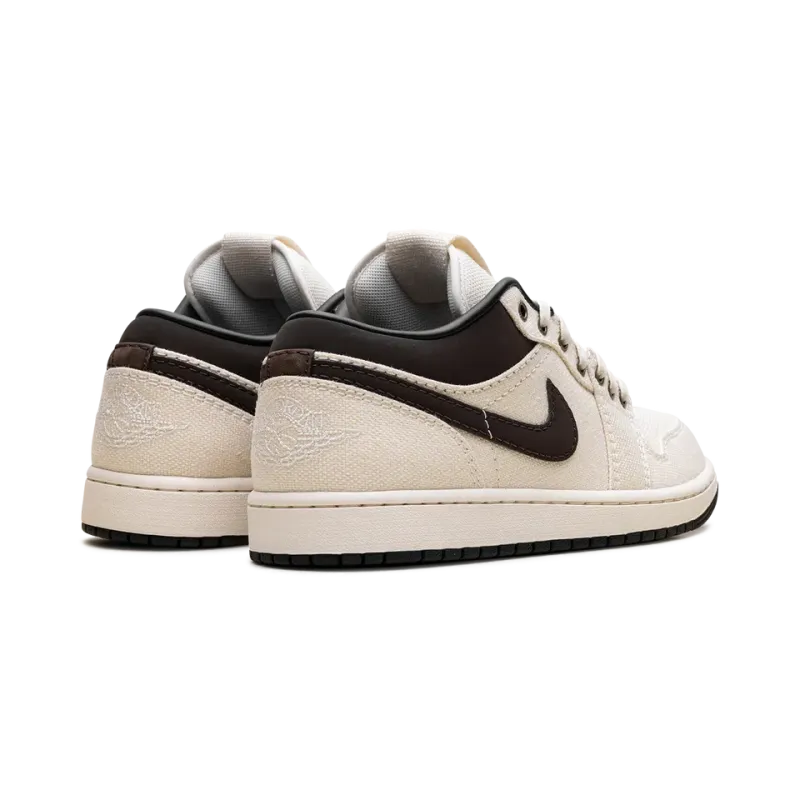 Jordan Air Jordan 1 Low Premium Pale Ivory Baroque Brown Mens