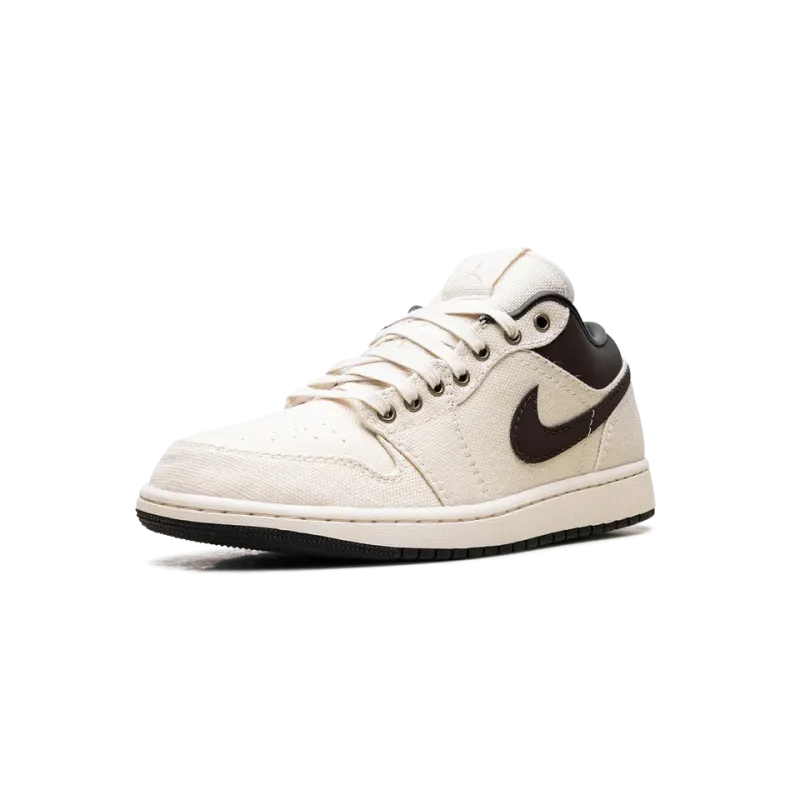 Jordan Air Jordan 1 Low Premium Pale Ivory Baroque Brown Mens