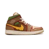 Jordan Jordan 1 Mid SE Cheeseburger Mens