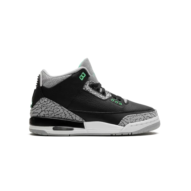 Jordan Air Jordan 3 GS Green Glow Grade School