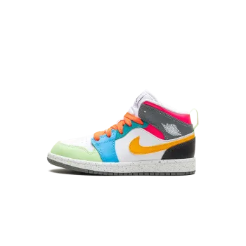 Jordan Jordan 1 Mid SE PS Multi Color Pre School
