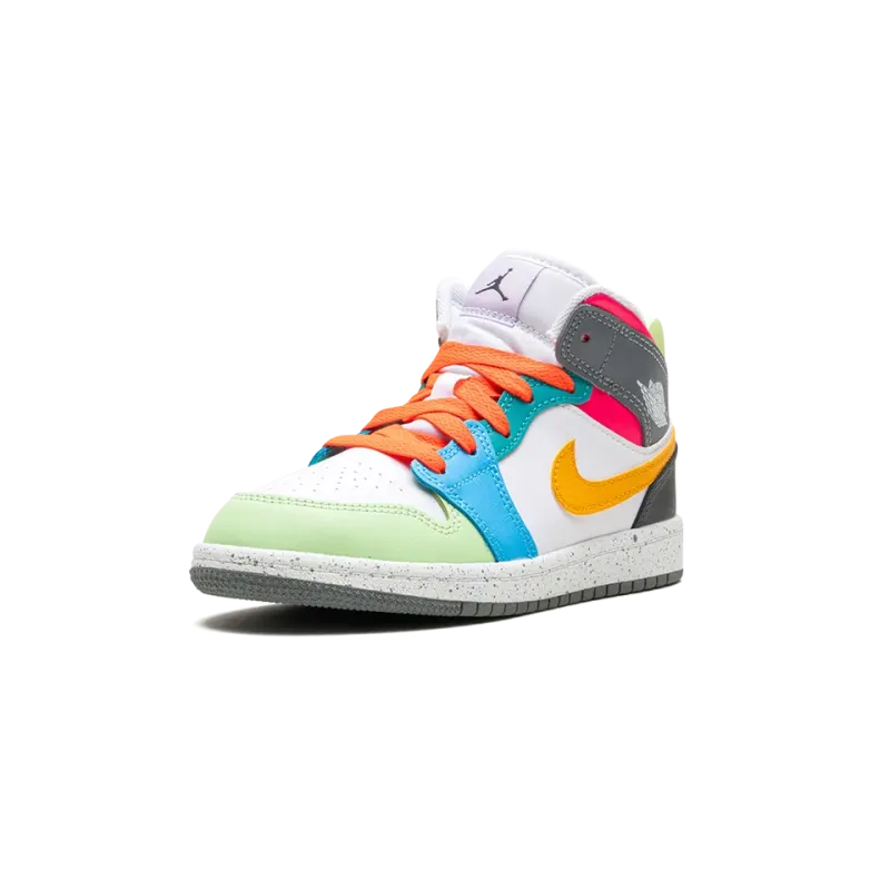 Jordan Jordan 1 Mid SE PS Multi Color Pre School