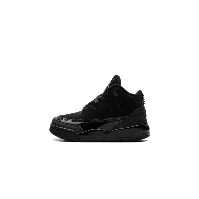 Jordan Air Jordan 3 TD Black Cat Toddler