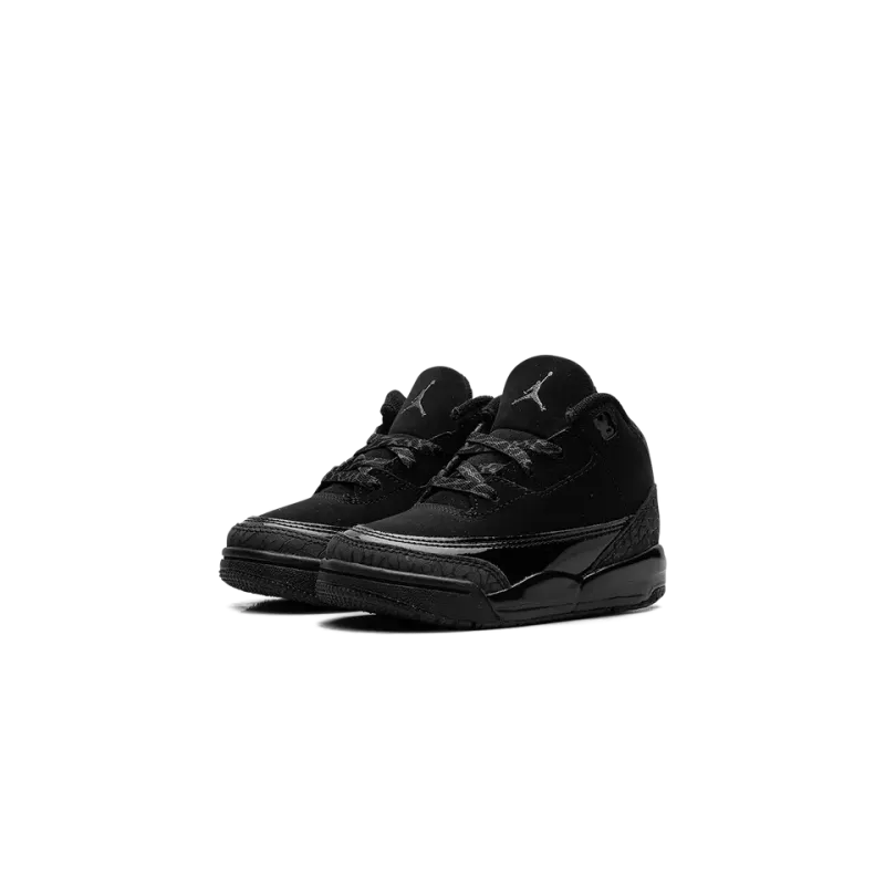 Jordan Air Jordan 3 TD Black Cat Toddler