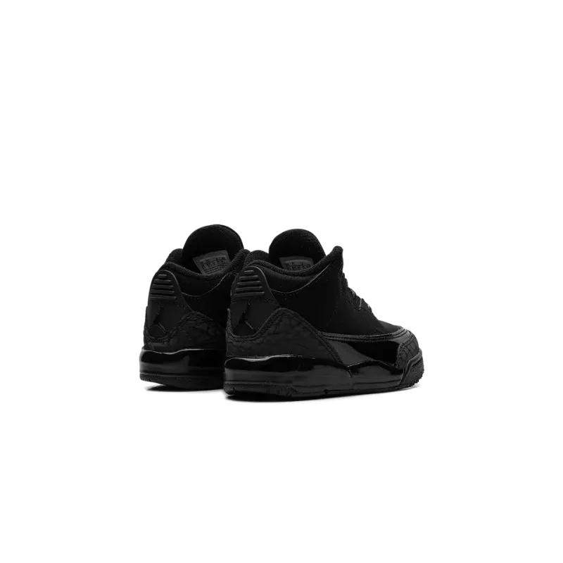 Jordan Air Jordan 3 TD Black Cat Toddler
