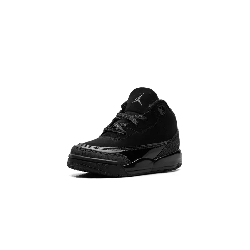 Jordan Air Jordan 3 TD Black Cat Toddler