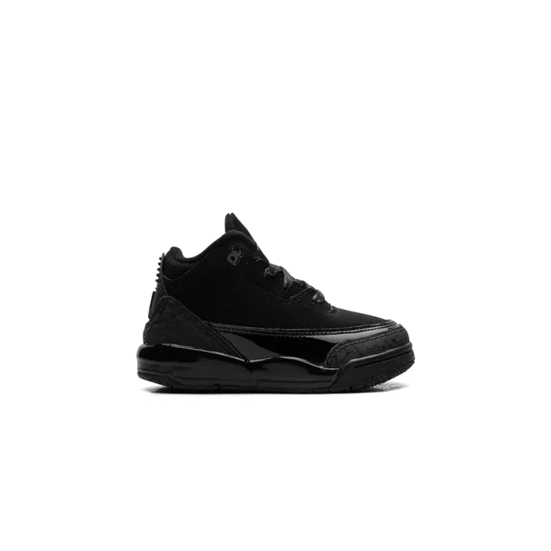 Jordan Air Jordan 3 TD Black Cat Toddler