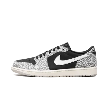 Jordan Air Jordan 1 Low Black Elephant Mens