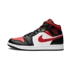 Jordan Air Jordan 1 Mid Bred Toe Mens