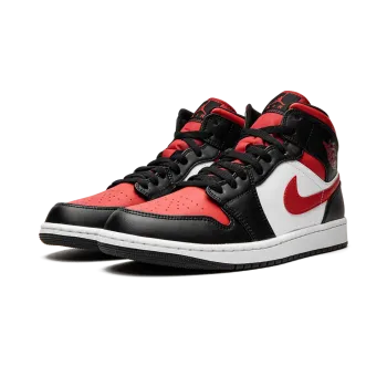 Jordan Air Jordan 1 Mid Bred Toe Mens