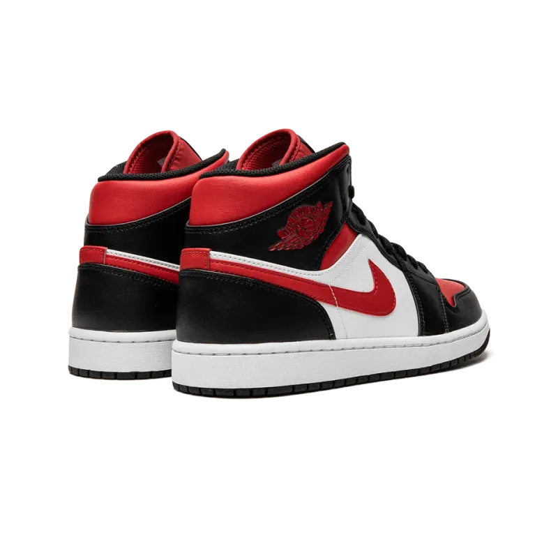 Jordan Air Jordan 1 Mid Bred Toe Mens