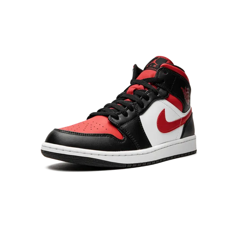 Jordan Air Jordan 1 Mid Bred Toe Mens