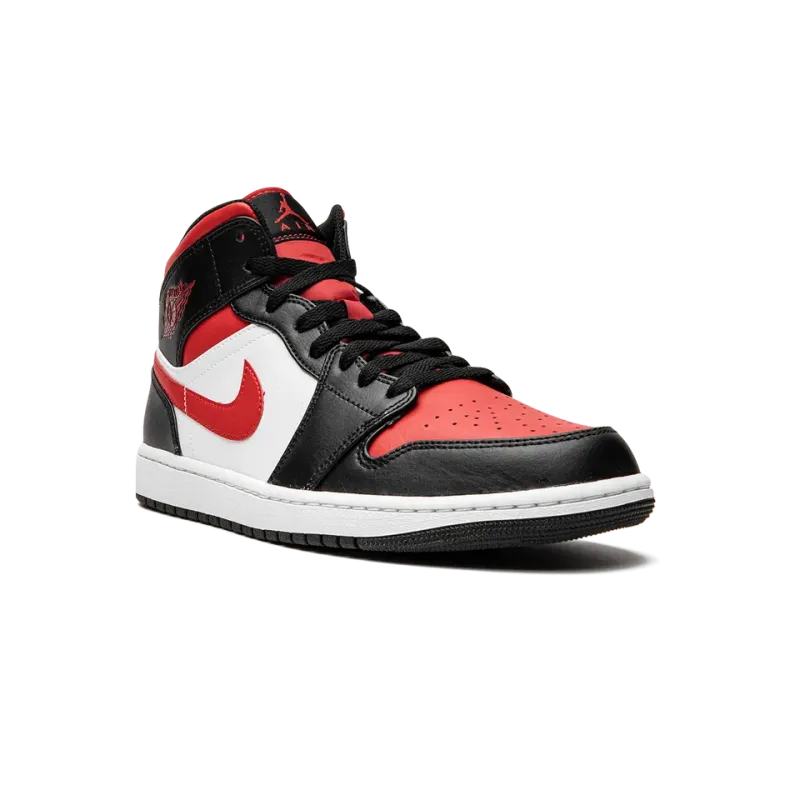 Jordan Air Jordan 1 Mid Bred Toe Mens