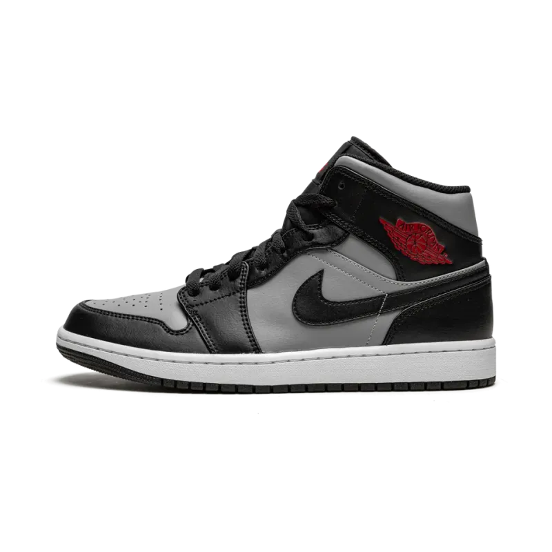 Jordan Air Jordan 1 Mid Shadow Red Mens
