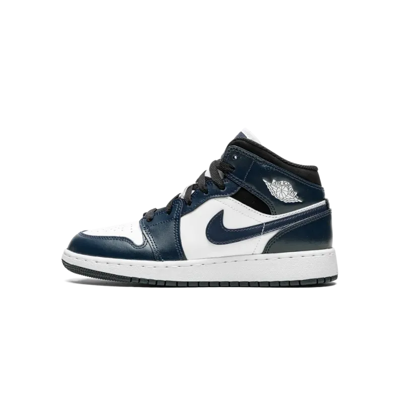 Jordan Air Jordan 1 Mid GS Armory Navy Grade School