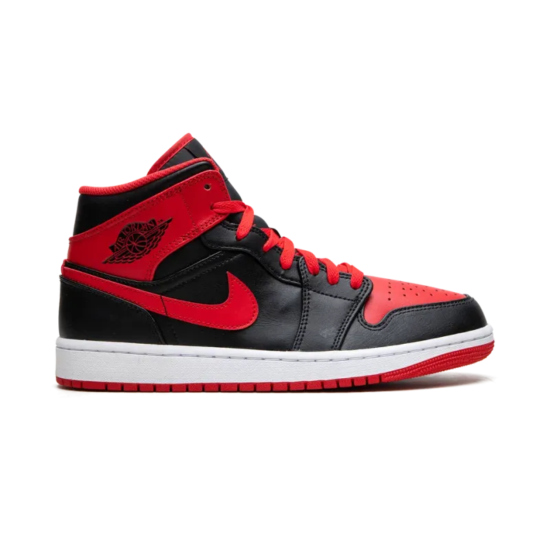 Jordan Air Jordan 1 Mid Alternate Bred Mens